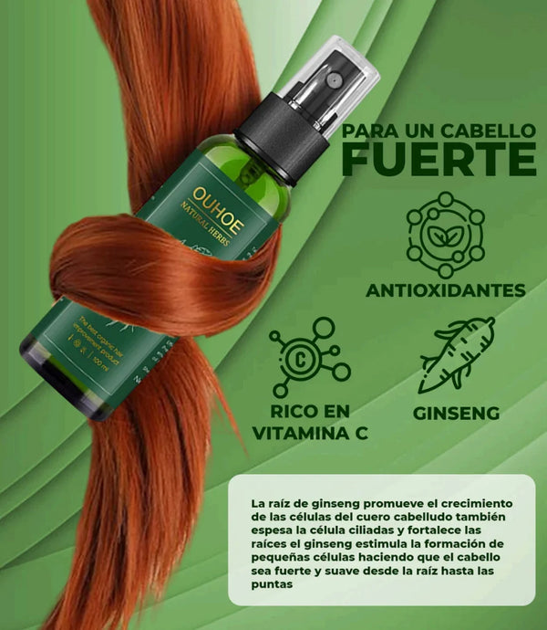 SPRAY OUHOE | Estimula el crecimiento capilar