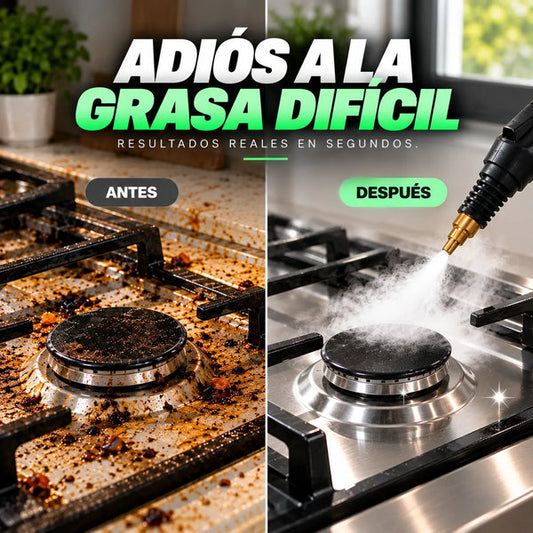Limpiador a Vapor | Adiós a la suciedad al instante