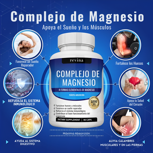 MAGNESIUM COMPLEX | Energía, Sueño & Bienestar Diario