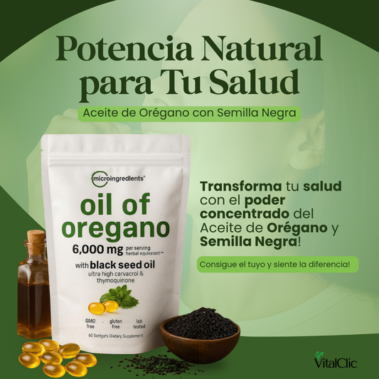 ACEITE DE ORÉGANO | Libérate de los hongos y microbios