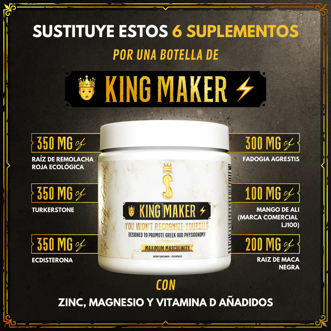 KING MAKER®|Despierta tu virilidad, tu energía y tu confianza