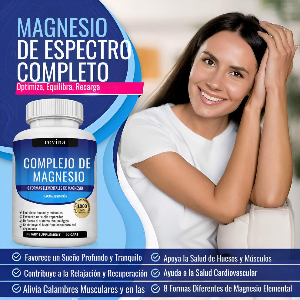 MAGNESIUM COMPLEX | Energía, Sueño & Bienestar Diario