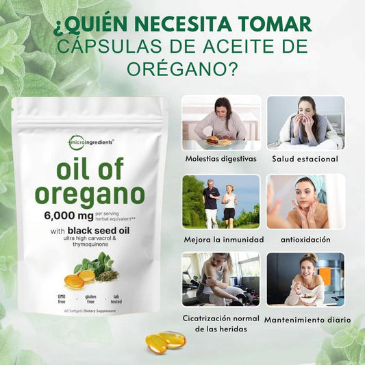 ACEITE DE ORÉGANO | Libérate de los hongos y microbios
