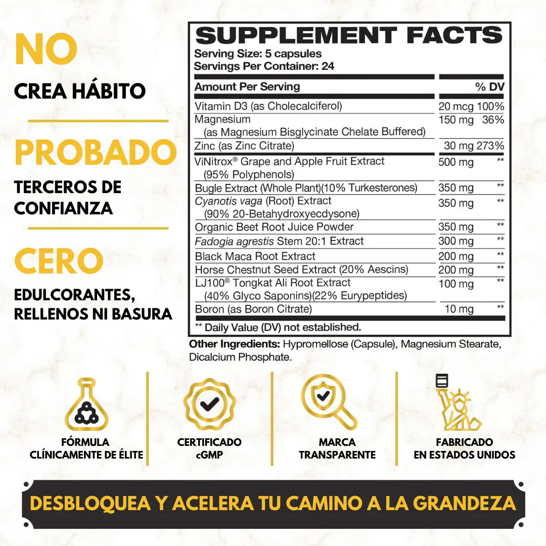 KING MAKER®|Despierta tu virilidad, tu energía y tu confianza