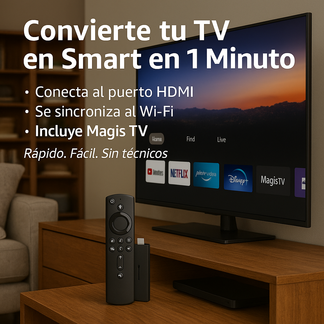 TV Stick con MAGIS | Convierte tu TV normal en Smart en segundos