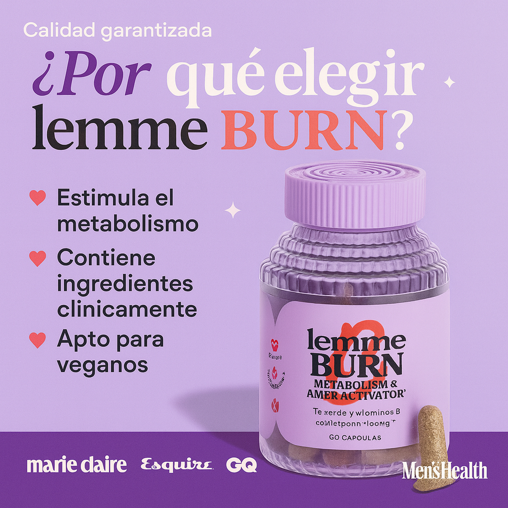 Lemme Burn | Activa tu metabolismo y elimina la grasa