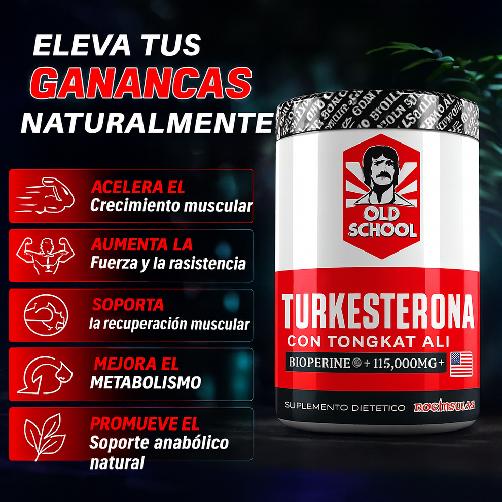 TURKESTERONA | Eleva tu rendimiento, virilidad y potencia masculina