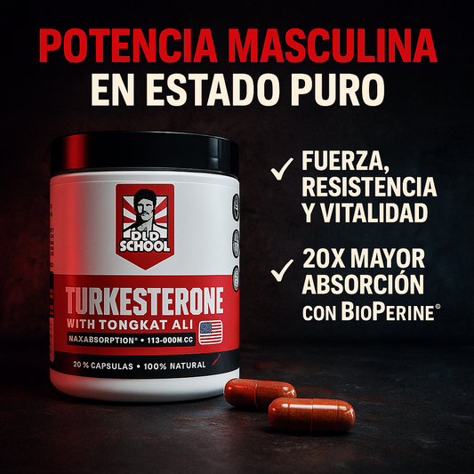 TURKESTERONA | Eleva tu rendimiento, virilidad y potencia masculina