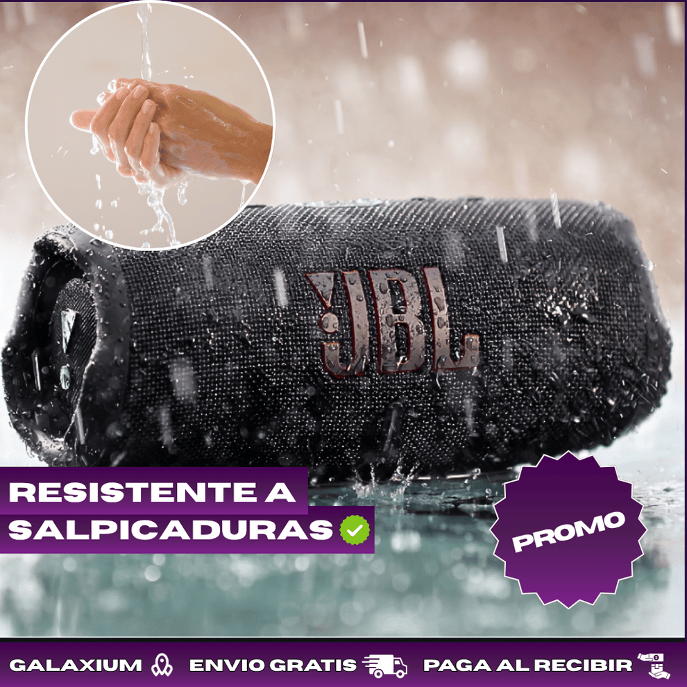 PARLANTE JBL CHARGE 5 | SONIDO PREMIUM