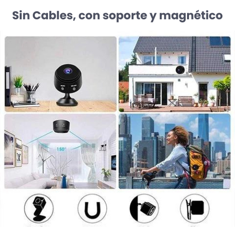 Mini cámara espía A9 | Seguridad y discreción en todo lugar