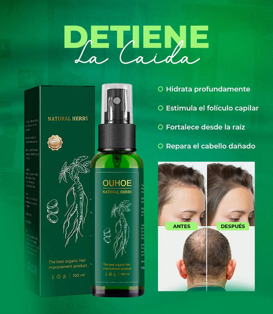 SPRAY OUHOE | Estimula el crecimiento capilar