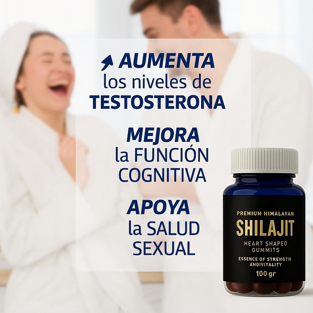 GOMAS SHILAJIT - Energía, Fuerza y Vitalidad