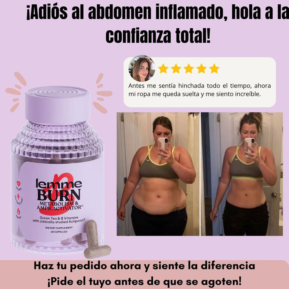 Lemme Burn | Activa tu metabolismo y elimina la grasa