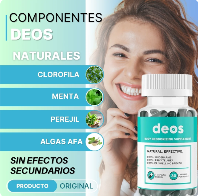 DEOS DESODORIZANTE | Adiós al mal olor corporal