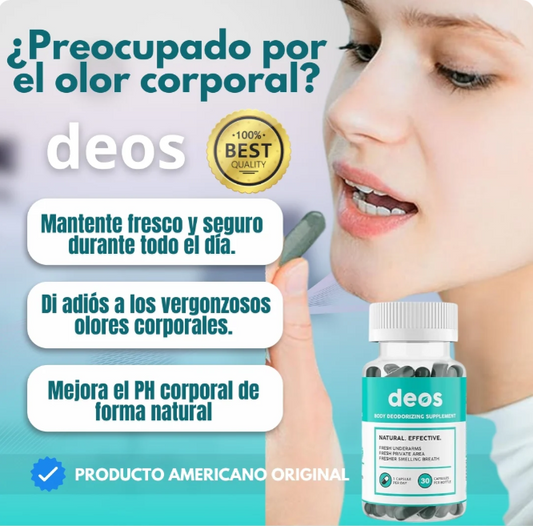 DEOS DESODORIZANTE | Adiós al mal olor corporal