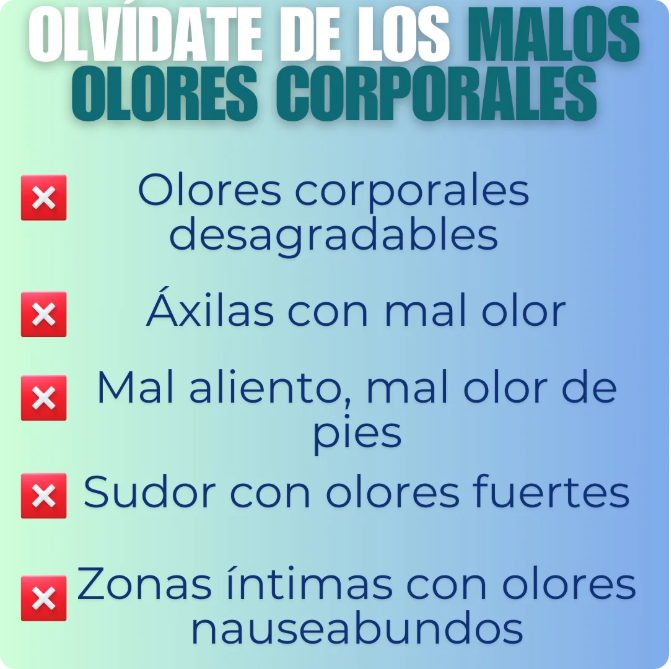 DEOS DESODORIZANTE | Adiós al mal olor corporal