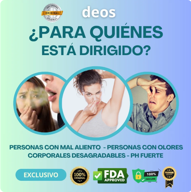 DEOS DESODORIZANTE | Adiós al mal olor corporal