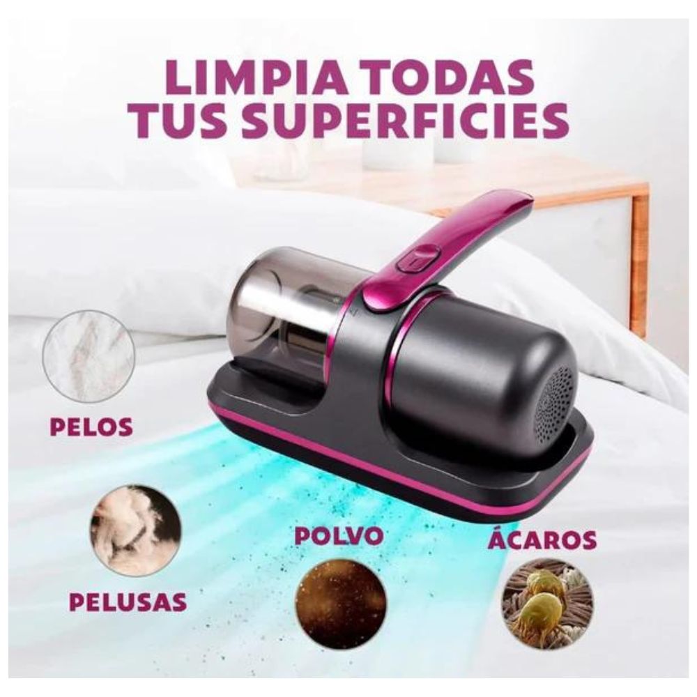 Aspiradora de ácaros y suciedad | Combate las bacterias que causan alergias y enfermedades